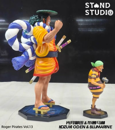 【預購】海賊王 羅傑海賊團第13彈 光月禦田&布魯馬林 X 替身工作室3