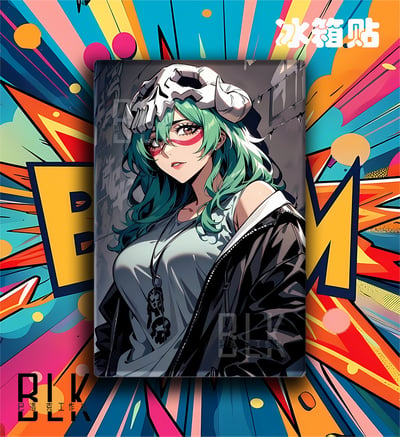 【預購】死神-境界《街頭妮露》裝飾畫&冰箱貼 X 巴洛克工作室3