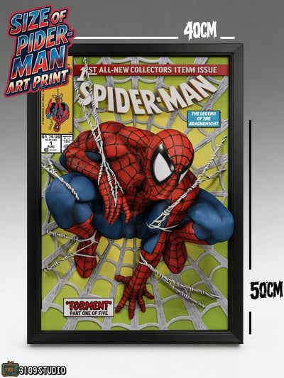 【預購】Marvel漫威 立體壁畫雕像 蜘蛛人漫畫封面 X 3109工作室5