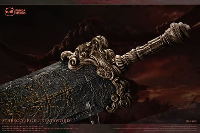 【預購】艾爾登法環 私訂1/1武器系列 碎星大劍（Starscourge Greatsword）X Panda-Studio4