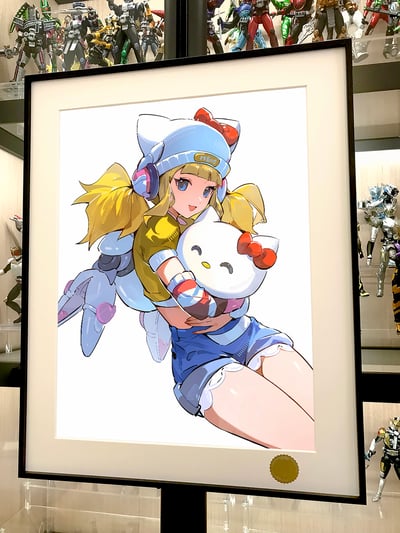 【預購】守望先鋒《kitty朱諾》動漫裝飾畫 X 星空工作室2