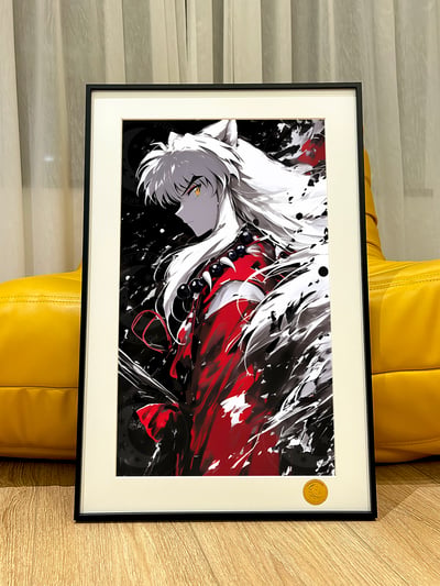 【預購】《墨色犬夜叉》裝飾畫 X 星空工作室3