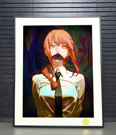 【預購】鏈鋸人《支配惡魔》動漫裝飾畫 X H2工作室3