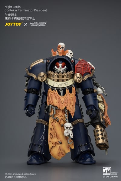 【售罄展示追加請私訊客服@toystationtw】午夜領主 康泰卡終結者異議軍士 X JOYTOY2