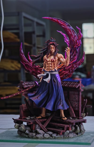 【售罄展示追加請私訊客服@toystationtw】鬼滅之刃 黑死牟 X 極致社工作室10