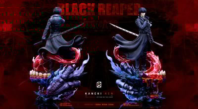 【現貨秒發】東京喰種 CCG最強戰力 黑色死神 金木研 X Black and White(BW)5