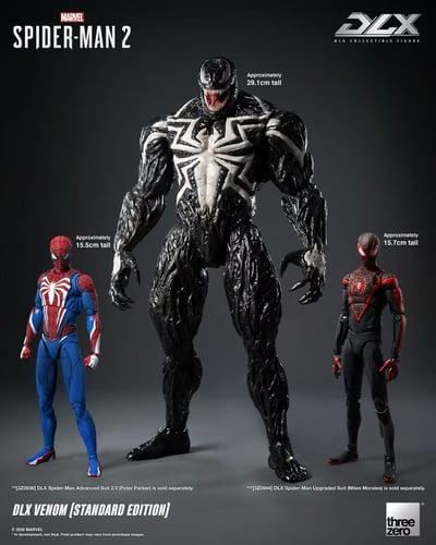 【售罄展示追加請私訊客服@toystationtw】Marvel漫威 蜘蛛人2 DLX 毒液 標準版 3Z09670C0 X Threezero9