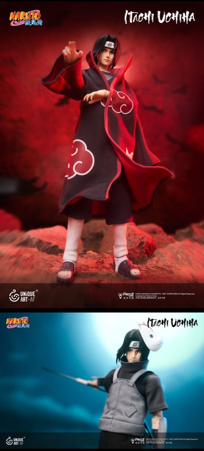 【預購】火影忍者疾風傳 1/12可動人偶 雙版本 宇智波鼬 X UNiQUE ART3
