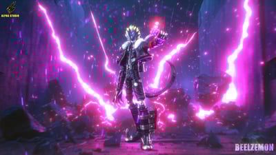 【預購】數碼寶貝 墮天地獄獸 X Alpha Studio9