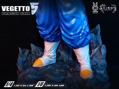 【預購】七龍珠 賽亞人合體5 貝吉特&悟吉塔 X TG天工開物+兔塗工坊9