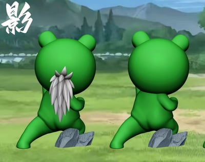 【現貨秒發】火影忍者 青蛙小隊四人組 X 影工作室6