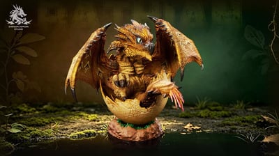 【預購】魔物獵人 初生龍蛋系列 雄火龍&蒼火龍&銀火龍&雌火龍&櫻火龍&金火龍 X Dragon Realm14