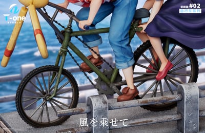 【預購】宮崎駿 自行車系列002-乘風而行 魔女宅急便 琪琪和蜻蜓 X T-one7