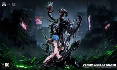 【預購】Eva新世紀福音戰士 毒液系列第一彈 綾波零 X Ready Player 1+暗星6
