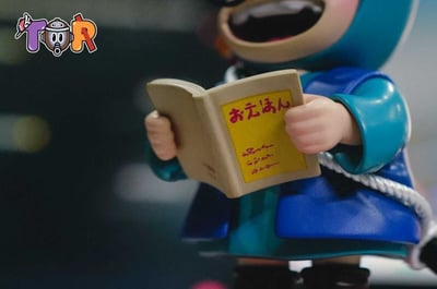 【售罄展示追加請私訊客服@toystationtw】怪博士與機器娃娃 阿拉蕾系列011 捧書阿拉蕾 X TOR-Studio8