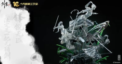 【預購】《劍來》動畫系列第一彈 寧姚雕像 X 十月梧桐+騰訊視頻 正版授權5