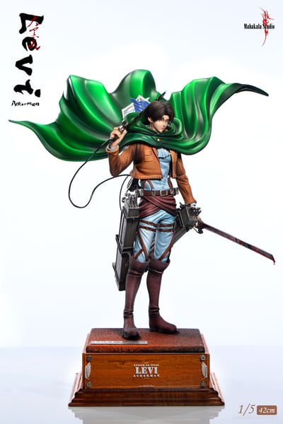 【預購】進擊的巨人 1/5藝術館系列 雙版本 里維-兵長 X Mahakala大黑天6