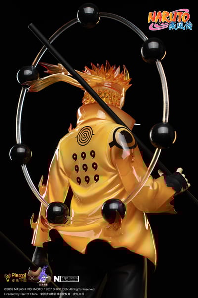 【預購】《火影忍者》六道仙人模式-漩渦鳴人&輪回眼-宇智波佐助 X 皮樂中國+雲頂摘星工作室 正版授權8