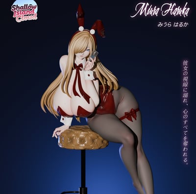 【預購】兔女郎系列 三浦晴香 X Shallow Island Cloud淺島雲1