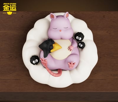 【預購】宮崎駿 治癒系列 溫馨坊寶寶小夜燈 X 金運工作室3