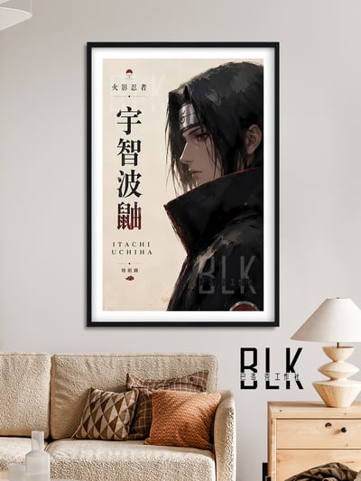 【預購】火影忍者《側顏鼬》動漫裝飾畫&冰箱貼 X 巴洛克工作室2