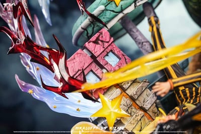 【售罄展示追加請私訊客服@toystationtw】海賊王 尼卡魯夫VS黃猿 海外私定 X 騰空工作室 3