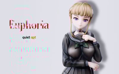 【預購】Euphoria s系列 真中合歡＆白夜凜音 X QuietArt3
