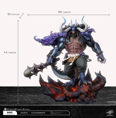 【預購】海賊王 百獸之王·凱老師第二形態 X 霸氣工作室2