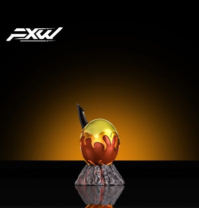 【代購】數碼寶貝 第二彈 烈焰獸 X FXW6
