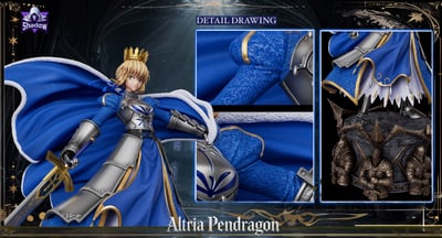 【預購】Fate/stay 1/4殿堂級女雕系列第一彈 Saber阿爾托莉雅·潘德拉貢 X Shadow-Studio6