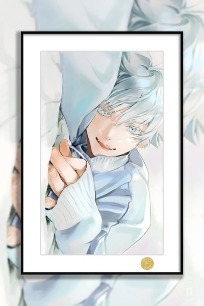 【預購】咒術迴戰《乙女向五條悟》動漫裝飾畫 X H2工作室2