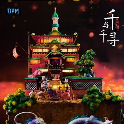 【現貨秒發】宮崎駿系列 神隱少女 千與千尋 油屋2.0 X OPM-Studio1