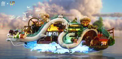 【現貨秒發】宮崎駿 畫廊系列第一款 千與千尋 X Bard+UP工作室2