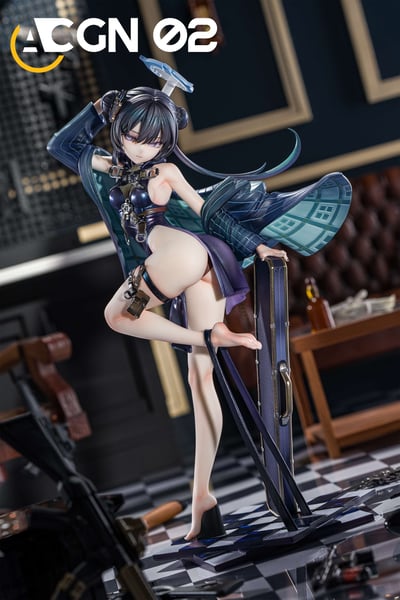 【預購】蔚藍檔案 龍華妃咲 銃槍ver. X ACGN 029