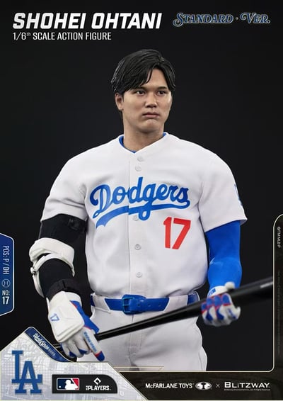 【預購】美國職棒大聯盟 可動人偶 大谷翔平 X BLITZWAY+McFarlane Toys8