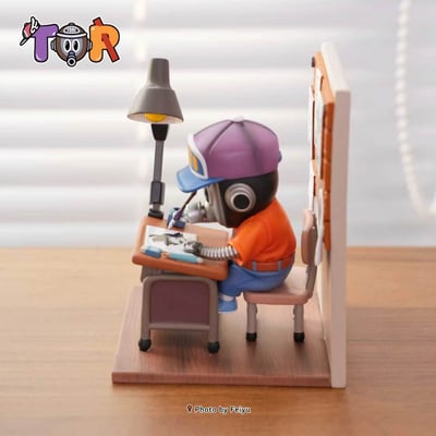 【售罄展示追加請私訊客服@toystationtw】七龍珠 鳥山明系列013 畫畫鳥山明 X TOR-Studio7