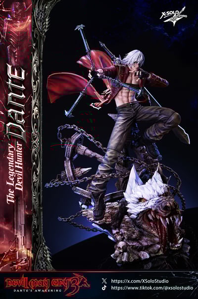 【預購】鬼泣3 但丁雕像 X X-SOLO2
