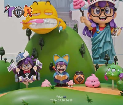 【售罄展示追加請私訊客服@toystationtw】怪博士與機器娃娃 阿拉蕾系列011 捧書阿拉蕾 X TOR-Studio3