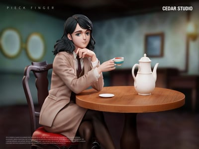 【售罄展示追加請私訊客服@toystationtw】進擊的巨人-喝茶皮克 X Cedar-Studio15