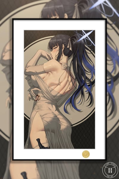 【預購】碧藍檔案《禮服紗織》動漫二次元裝飾畫 X H2工作室2