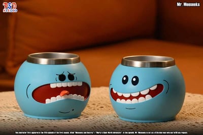 【預購】動漫水杯系列-使命必達先生 瑞克莫蒂周邊 X PSD STUDIO6