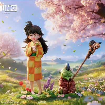 【預購】犬夜叉 玲&邪見 X Exorcism破魔+MIMO1