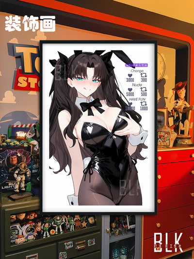 【預購】Fate/stay《數值遠阪凜》動漫裝飾畫&冰箱貼 X 巴洛克工作室4