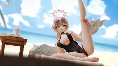 【預購】碧藍檔案 泳裝聖婭茶會三人組合 泳裝渚 X Haruhi-Studio14