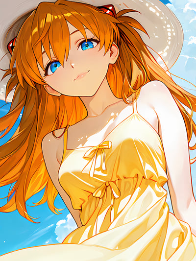 【預購】EVA新世紀福音戰士《田園明日香》動漫裝飾畫 X 星空工作室6