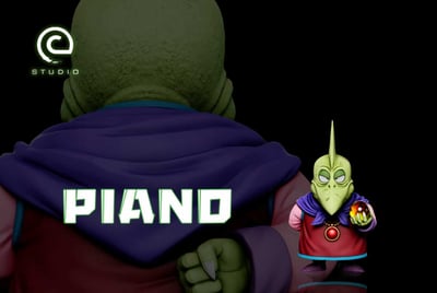 【預購】七龍珠 比克家族--鋼琴 X C-Studio2