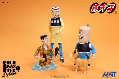 【售罄展示追加請私訊客服@toystationtw】老夫子60週年 HKCC-03 1/12秦先生及陳小姐套裝 X AINT Production9