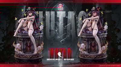 【預購】原神 胡桃·幽冥夜宴 X 粉蘑菇工作室3