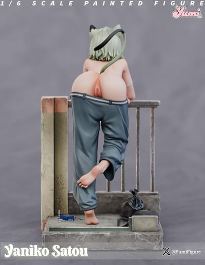 【預購】尼古丁喵喵-佐藤雅妮子 X Yumi figure5