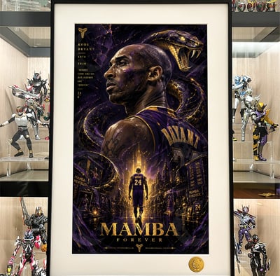 【預購】NBA《Mamba foever》動漫裝飾畫 X 星空工作室1